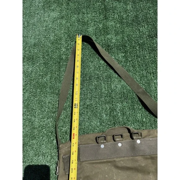 West German Combat Pack Large Musette Bag Bundeswehr Distressed 1961 Original